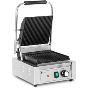 Royal Catering Kontaktgrill - 1.800 W - geriffelt