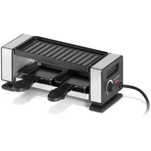 Rotel Tischgrill »Raclette/Tischgrill Duo mit Aluminium-Druckgussplatte«, 350 W schwarz