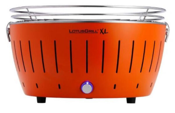 LotusGrill G435 U - Barbecue & Grill Holzkohle Kessel - Orange