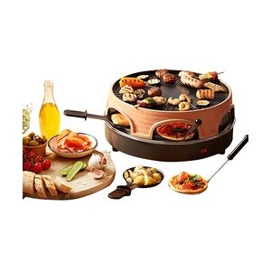 Emerio PO-113255.4 Raclette Grill 1500 W Schwarz, Braun