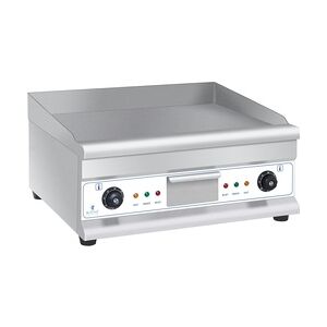 Royal Catering Doppel-Elektro-Grillplatte - 60 cm - glatt - 2 × 3.200 W