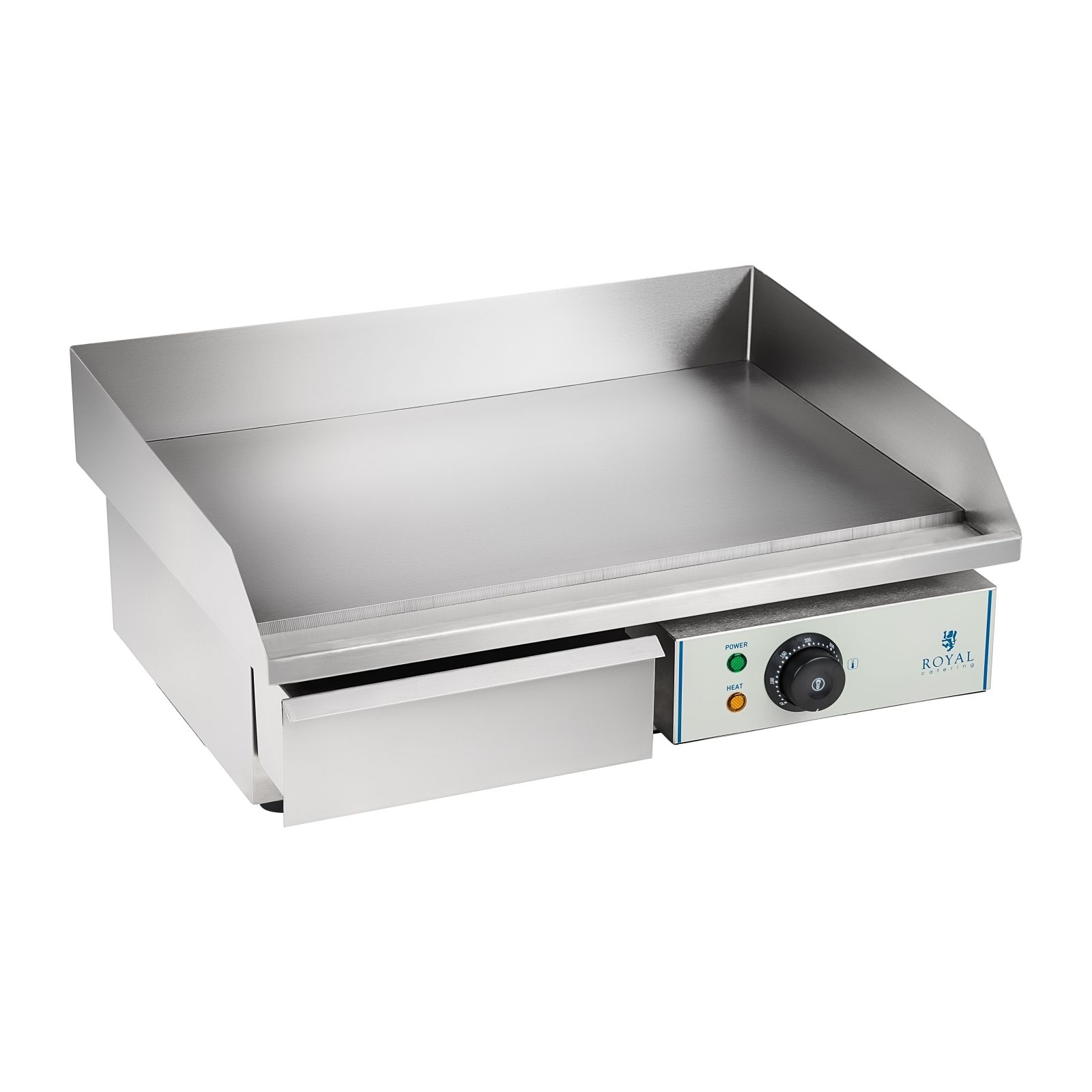 Royal Catering Elektro Grillplatte - 55 cm - glatt - 1 x 3.000 W 10010250