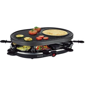 Royalty Line 2 i 1 elektrisk grill med 8 stykker raclette