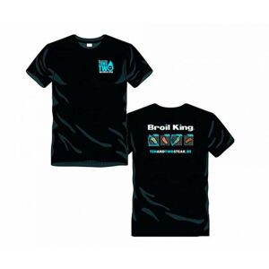 Broil King T-shirt 10&2 Sort - Str. L
