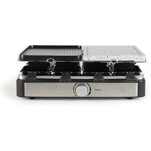 Appareil a raclette 8 personnes 1400 W Livoo [Noir]