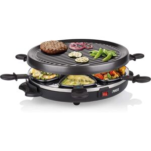 appareil à raclette pour 4 personnes multifonctions 700W gris noir au  meilleur prix