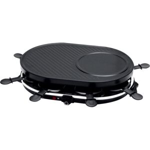 Naélia RGL-H3002-NAE - Raclette/grill/crêpière - 1.2 kWatt - noir