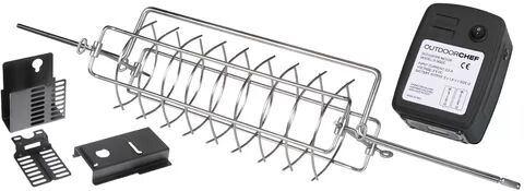 Symple Stuff Rotisserie Kit Symple Stuff  - Size: 9cm -21cm H X 38cm -43cm W X 48cm D