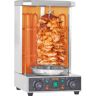 VEVOR Shawarma Grill Machine, 13 lbs Capacity, Chicken Shawarma Cooker Machine with 2 Burners, Electric Vertical Broiler Gyro Rotisserie Oven Doner Kebab Machine, for Home Restaurant Kitchen Parties