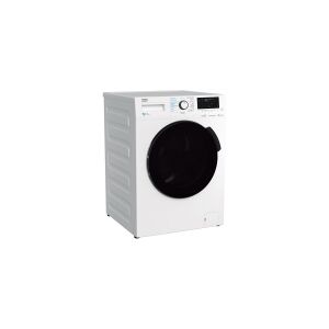 Beko WDW85141Steam1 - Vaske-/ tørremaskine - bredde: 60 cm - dybde: 59 cm - højde: 84 cm - frontbetjening - 8 kg - 1400 rpm - hvid