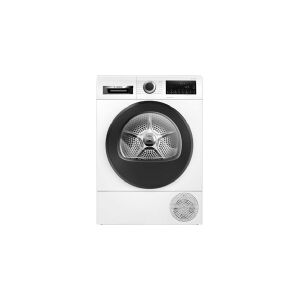 Bosch   Dryer Machine with Heat Pump   WQG245AESN   Energy efficiency class A++   Front loading   9 kg   Condensation   LED   Depth 61.3 cm   Steam function   White