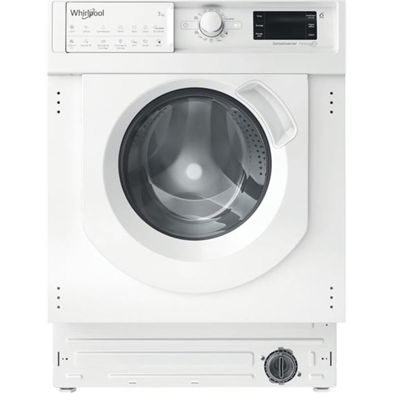 Whirlpool biwdwg751482eun lavadora/secadora carga frontal integrable 7+5kg (1400rpm