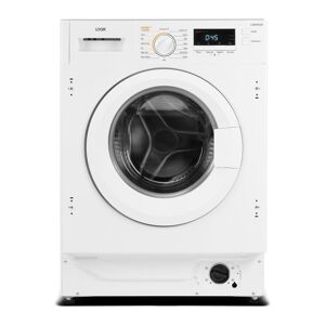 LOGIK LI8W6D20 Integrated 8 kg Washer Dryer, White