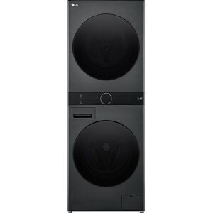 LG WashTower WT1210BBTN1 WiFi-enabled 12 kg Washer Dryer - Black, Black