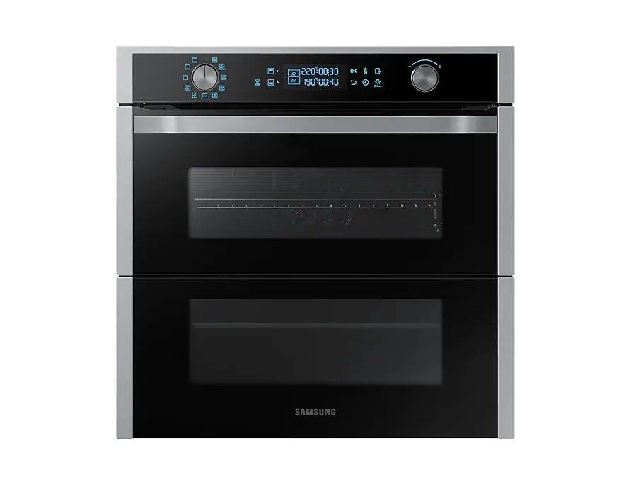 Samsung Forno Samsung Ad Incasso Nv75n7677rs Multifunzione Dual Cook Flex Serie Defense Doppia Porta 60 Cm 75 L 1600 W Wifi Inox Refurbished Classe A+