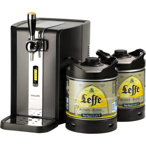 Abbaye de Leffe Pack Tireuse Perfectdraft 2 Fûts Leffe Blonde   Abbaye De Leffe   Saveur Bière