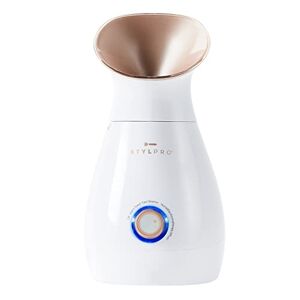 stylPro Vapeur faciale ionique  4-en-1, diffuseur d'aromathérapie, humidificateur, chauffe-serviettes - Publicité