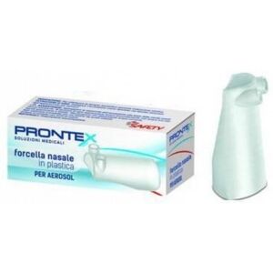 Safety Spa Prontex 2 Accessori in Plastica per Aerosol Rapid 2, 1 Boccaglio + 1 Nasale