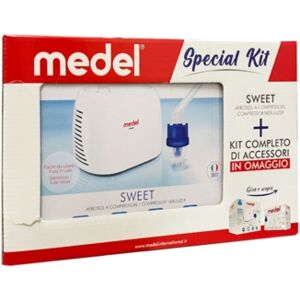 Medel Linea Aerosolterapia Sweet dispositivo per Aerosol + Kit Omaggio