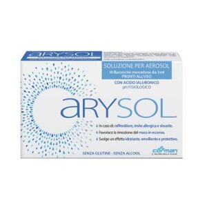 CORMAN SpA ARYSOL Soluzione per Aeosol Adulti 10 Fiale 5 ml