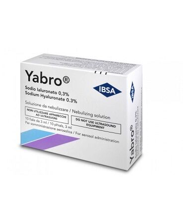 Ibsa farmaceutici italia srl Yabro 10f 3ml Ac Ialur 0,3%
