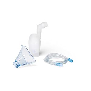 OMRON NEB6020 Adult Mask Replacement Nebuliser Replacement Set for OMRON C102 Total Nebuliser Adult Mask, Air Tube OMRON Original Accessory