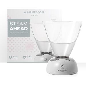 MAGNITONE Steam Ahead MST01G Face Steamer - Grey, Silver/Grey