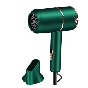 Protheus FL-8128 Household Folding Blue Light Anion Negative Ion Hot And Cold Air Hair Dryer, CN Plug(Green)