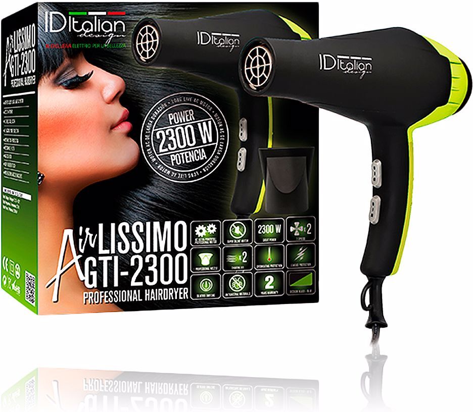 Id Italian Airlissimo Gti 2300  Hairdryer #verde