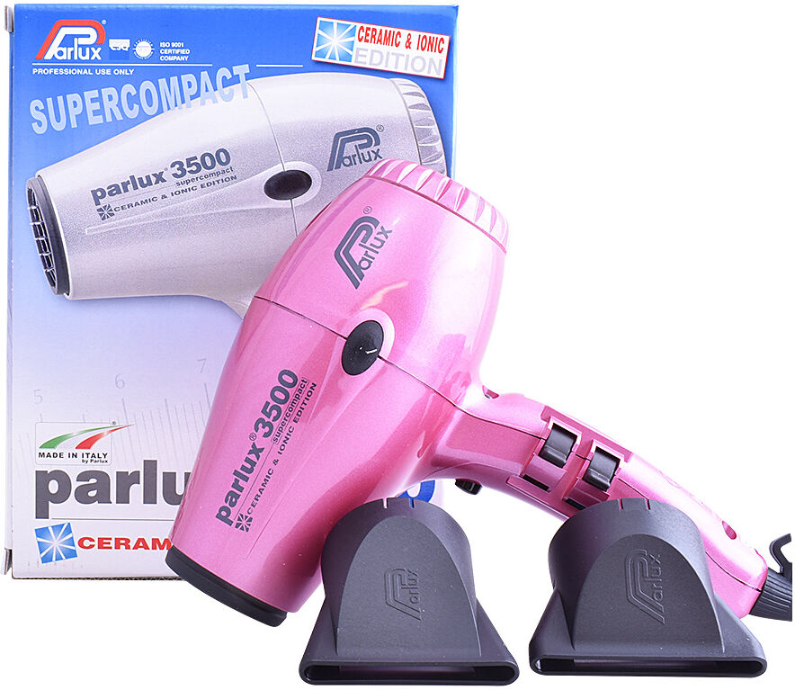 Parlux 3500 Supercompact Secador #pink