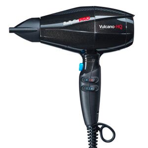 BaByliss PRO Asciugacapelli Vulcano Black Shimmer Nero brillante