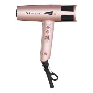 Gammapiù X.Horizon Asciugacapelli Professionale Con Generatore Ioni Motore Digitale G-Tron Turbo 1600 W Rose Gold