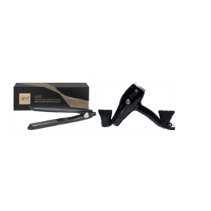 Piastra Ghd Gold  Piu' Phon Retro' Excelsa Black Sirio 2300 Watt Con Due Beccucci In Omaggio Tosatrice Retro' Rup 2000