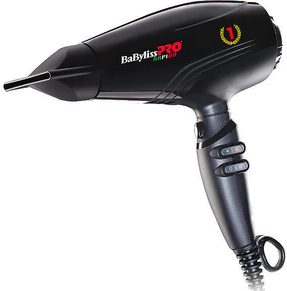 BaByliss PRO Asciugacapelli Rapido Black Nero