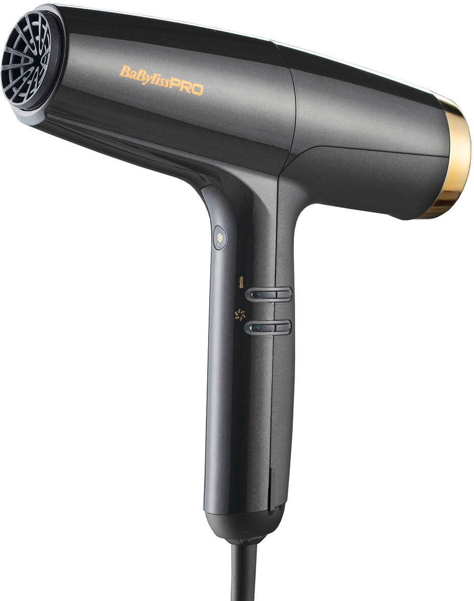 BaByliss PRO Asciugacapelli digitale ad alta velocità Falco nero/oro Nero/Oro