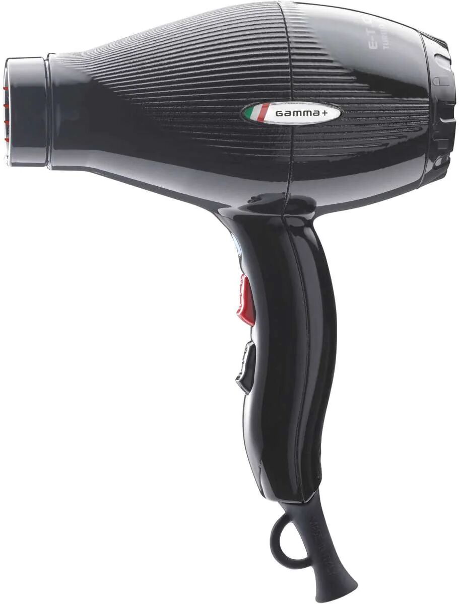 Gammapiù E-T.C Light Asciugacapelli Professionale 2100 W Colore Nero Lucido