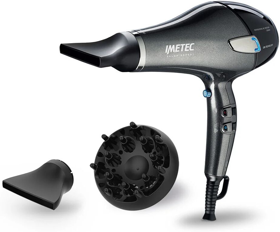 Imetec Salon Expert P5 3600 asciuga capelli 2300 W Nero, Grigio