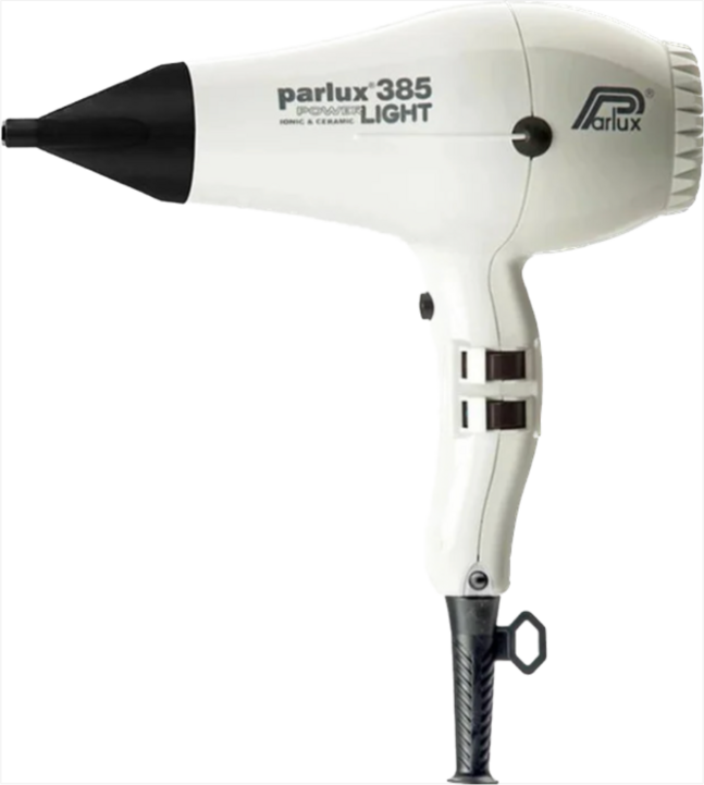 PARLUX Phon  385 Light  Bianco In Omaggio  Lisciante Per Phon Hair Smoother Elgon 250 Ml