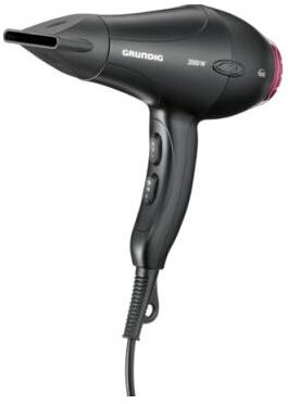 Grundig GMS0610 asciuga capelli 2000 W Nero, Rosso (GMS0610)