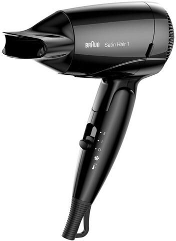 Braun Haardroger Satin Hair 1 HD 130 solo  - 19.99 - zwart