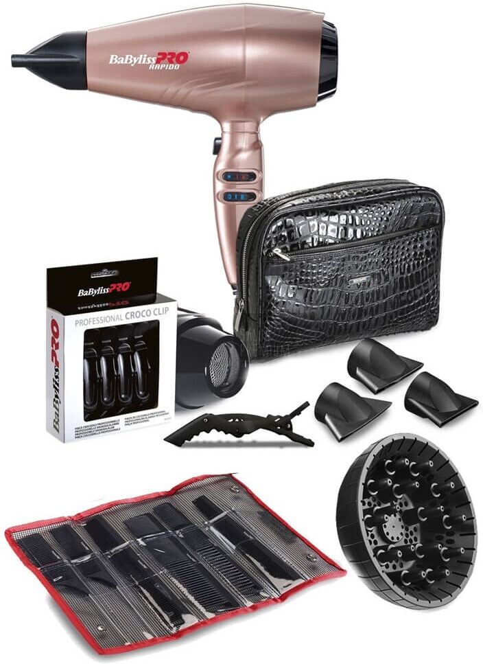 BaByliss PRO RAPIDO Ferrari Stylebox - Copper