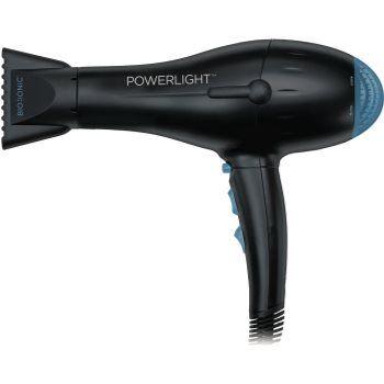BIO + PowerLight secador de cabelo Black . PowerLight