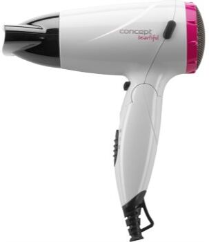 Concept Beautiful secador de cabelo white + pink 1400-1600 W. Beautiful