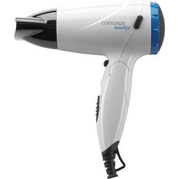 Concept Beautiful secador de cabelo white + blue 1400-1600 W. Beautiful