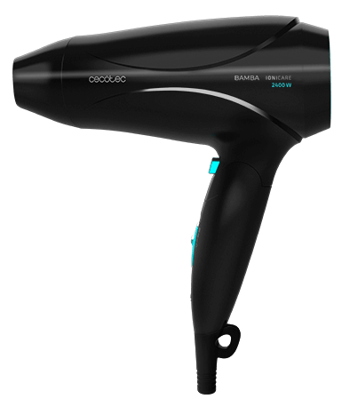 Cecotec Secador De Cabelo Bamba Ionicare 5450 Power & Go Pro Ice 2400w (preto) - Cecotec