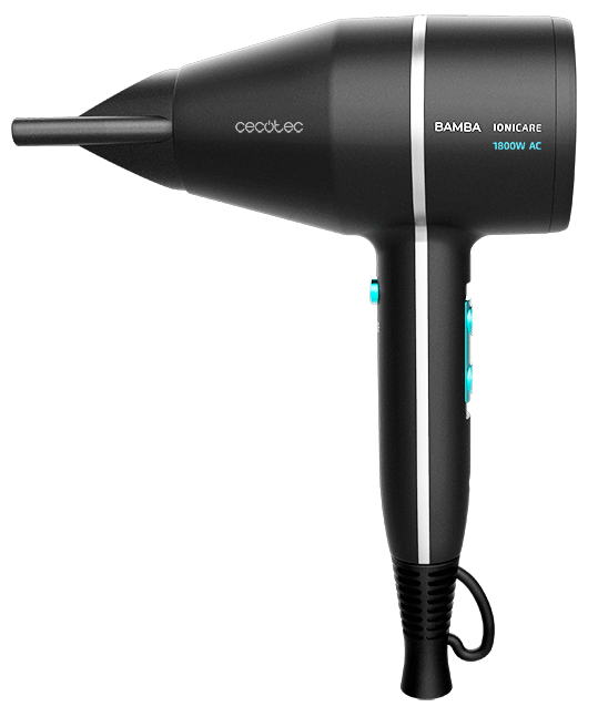 Cecotec Secador De Cabelo Bamba Ionicare 5500 Powerstyle 1800w (preto) - Cecotec