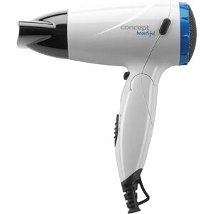 Concept Beautiful hair dryer White + Blue 1 pc