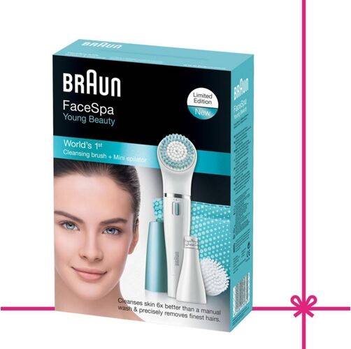 Braun Depiladora BRAUN Face 832e (Arranque - Rostro - Pilas)