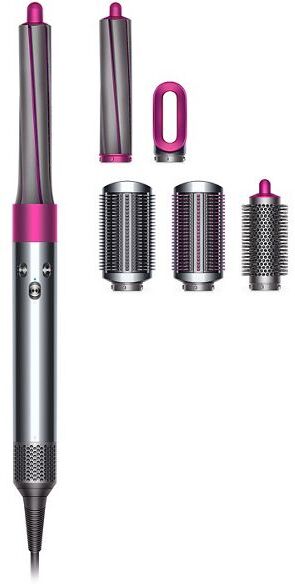 Dyson Styler Airwrap Completo Lungo Nichel/Fucsia