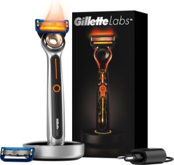 Gillette Labs Heated Razor máquina de depilar com lâminas aquecidas . Labs Heated Razor